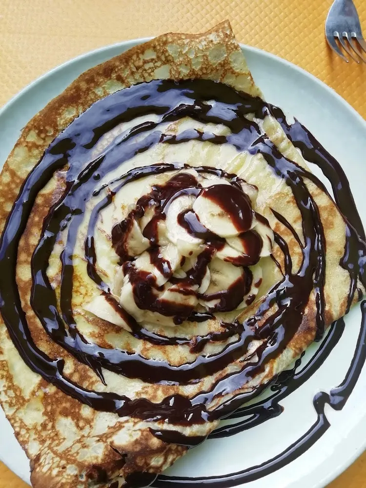 Crêpe Chocolat Maison Chantilly