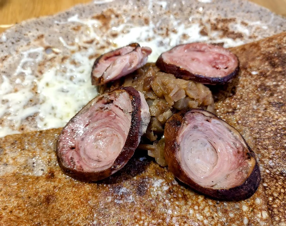 La Galette À L’andouille de Guémené